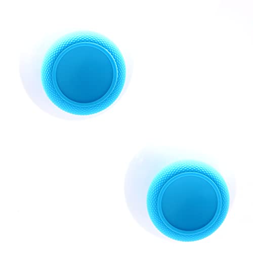 Deal4GO 2-Pack Concave Analog Rubber Thumbsticks Set Replacement for Xbox Series S & Xbox Series X Controller Thumb Grip (Sky Blue)