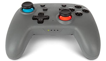 PowerA Nano Enhanced Wireless Controller for Nintendo Switch - Grey-Neon - color: Gray