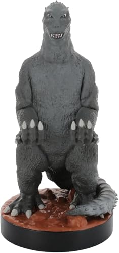 Exquisite Gaming Cable Guys Godzilla Controller Holder - 8.5in Licensed Collectible Figure & Phone Stand