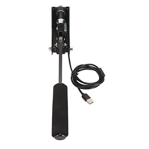 Septpenta 64 Bit USB SIM Handbrake, All in One Design, 51in USB Cable, Automatic Calibration, Linear e Brake Simulati Racing Game Accessories