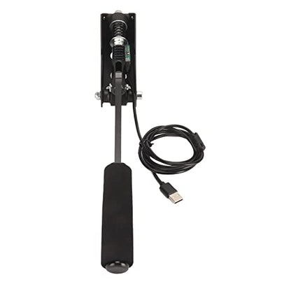 Septpenta 64 Bit USB SIM Handbrake, All in One Design, 51in USB Cable, Automatic Calibration, Linear e Brake Simulati Racing Game Accessories