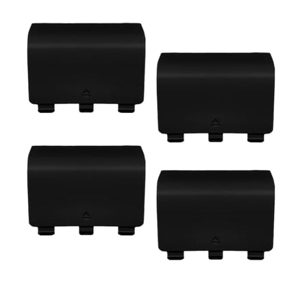4 Pack Battery Cover for Xbox Series X/S Controller Cover[NOT for Xbox One & One X/S] Battery Back Cover for Xbox Series X/S Controller(Black) - color: Black