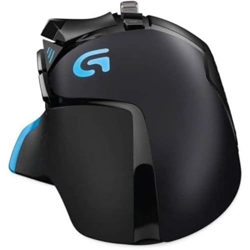 logitech G G502 Proteus Spectrum RGB Tunable Gaming Mouse, 12,000 DPI On-The-Fly DPI Shifting, Personalized Weight and Balance Tuning with (5) 3.6g Weights, 11 Programmable Buttons