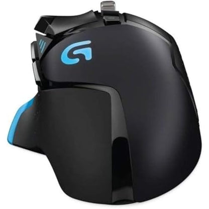 logitech G G502 Proteus Spectrum RGB Tunable Gaming Mouse, 12,000 DPI On-The-Fly DPI Shifting, Personalized Weight and Balance Tuning with (5) 3.6g Weights, 11 Programmable Buttons