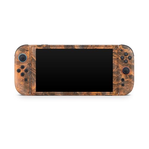 Glossy Glitter Gaming Skin Compatible with Nintendo Switch 2 Console Only - Burning Up - Premium 3M Vinyl Protective Wrap Decal Cover - Easy to Apply | Crafted in The USA by MightySkins - color: Burning Up, size: Switch 2 Console Skin Only, style: Glossy
