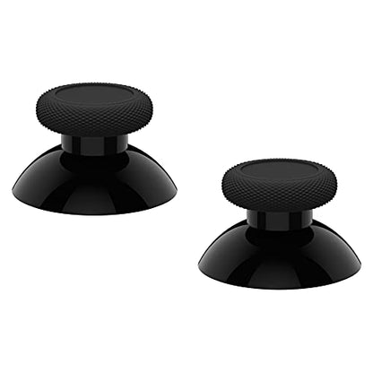 eXtremeRate Replacement Thumbsticks for Xbox Series X & S, Joysticks Repair Kit for Xbox Wireless Controller, Custom Analog Stick Buttons for Xbox One S/X/Elite Controller - Black - color: Black
