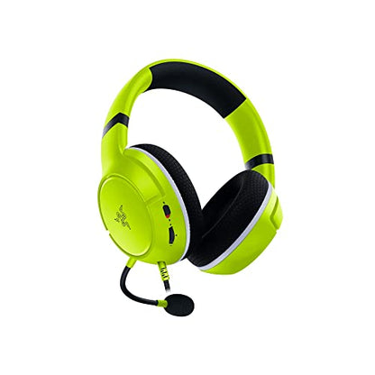 Razer Essential Duo Bundle for Xbox: Kaira X Wired Headset & Universal Quick Charging Stand for Xbox Controllers - Color Matches Official Xbox Series X|S Controllers (Sold Separately) - Electric Volt