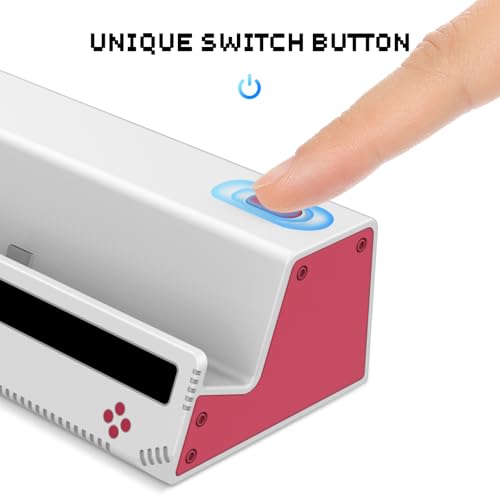 HEIYING Switch Charger Dock for Nintendo Switch 2 / OLED/Lite,Charging Dock Station with Standard USB-C Port for Easy Console Charging - color: Grey
