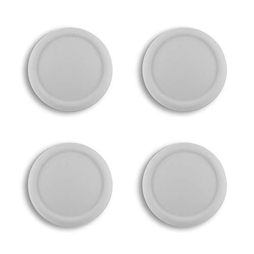 eXtremeRate PlayVital Switch Joystick Caps, Switch Lite Thumbstick Caps, Silicone Analog Cover for OLED Joycon Thumb Grips - Light Gray - color: Light Gray