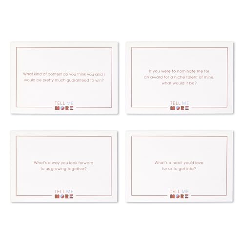 Tell Me More: Couples’ Edition – A Date Night Conversation Starter Game of 52 Questions to Deepen Your Connection with Your Partner - color: Couples Edition