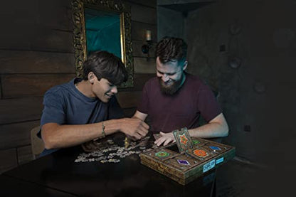 Escape Room The Game Puzzle Adventures: The Baron, The Witch and The Thief | Jigsaw Puzzle and Escape Room in One for Adults and Teens (English Version) - style: The Baron, the Witch & the Thief