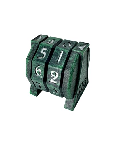 NERD GEAR LifeTrax - MTG Life Counter - Essential MTG Accessories for Magic The Gathering Commander Players - Durable, Sleek, and Professionally Made for TCG, DND, RPGs, and MTG (Midnight Forest)