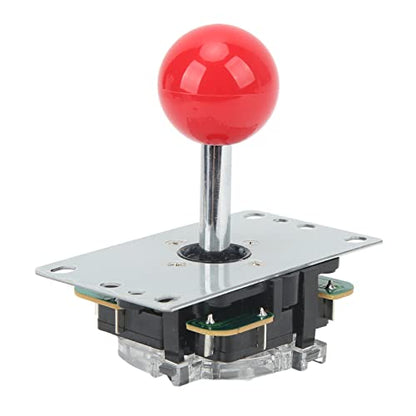 Joystick, High Sensitivity Light Resilience Game Fighting Stick Small Shaking Distance for Game Console(Red) [video game] [video game]