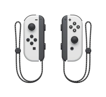 Nintendo Switch OLED with Signature Series Travel Case | Vivid 7” OLED Screen with 64 GB Internal Storage, Enhanced Audio, and Wide Adjustable Stand (White) - color: White