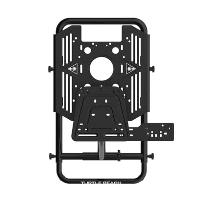 Turtle Beach VelocityOne Universal Stand for Flight Simulation & Racing Simulation Accessories with adjustable height design, metal construction, and fold flat design for PC & Xbox – Black | Solid Steel Construction, Fold-Flat Design, Adjustable Height, R