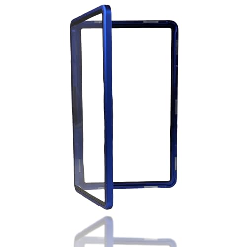 RedCap Magnetic Aluminum PSA Graded Card Holder 35PT Premium PSA Slab Protector Display Case with UV Resistant Glass Fits Standard PSA Graded Sports Trading Cards - Electric Blue - color: Electric Blue