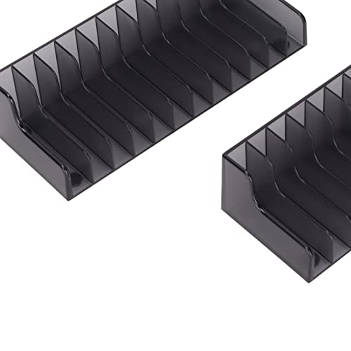 Estink Game Card Storage Stand 24-Slot ABS Tabletop Display Rack | Durable plastic , holds 12 cartridges and 12 discs, compact media shelf, fits Switch and Lite gaming setups,