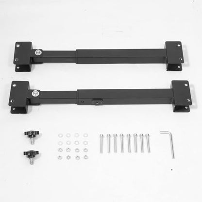 Minneer Racing Game Stand Reinforcement Bar Accessories of 30mm Square Tube, Fit for Dardoo Anman Marada,Basic Version Foldable Racing Wheel Stand Improve Stability (Two-Piece)