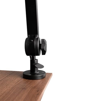 Gator Frameworks Deluxe Microphone Boom Arm Stand (GFWMICBCBM3000) | Fully Adjustable with a Quiet 360-degree Arm and Integrated XLR Easily Mounts to Most Desk Surfaces - style: 3000 Series