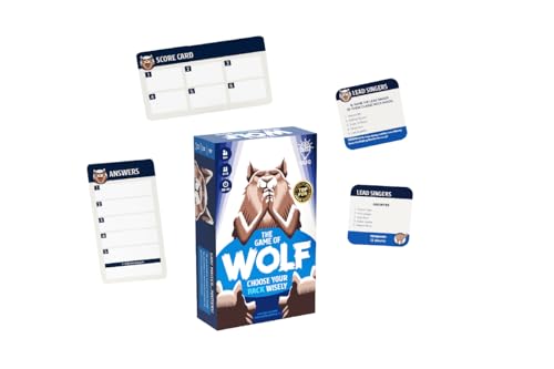 Gray Matters Games The Game of Wolf a Trivia Game for Friends, Families and Teens - style: The Game of Wolf