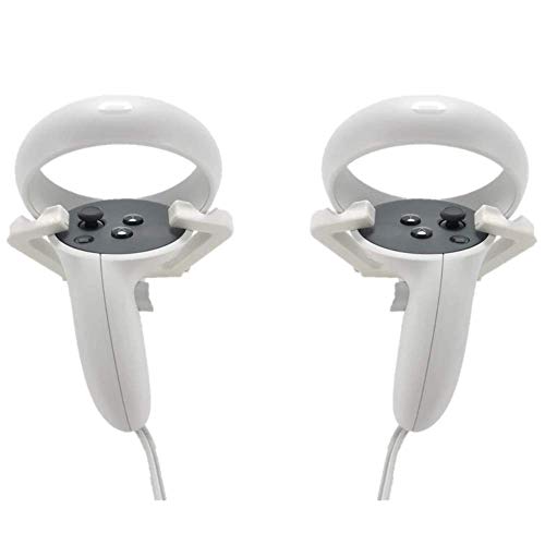 Wall Mount Wall Bracket Accessories Kit For Oculus Quest 2 : White Controller Mounts Separate Pair