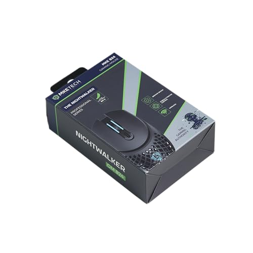 Computer Mouse with Tri-Mode (Bluetooth/2.4G/Wired), Lightweight Mouse with Magnetic Charging Dock, Honeycomb Shell, RGB Lighting, Rechargeable – Compatible with Laptop/PC/Mac/Tablet (Black)