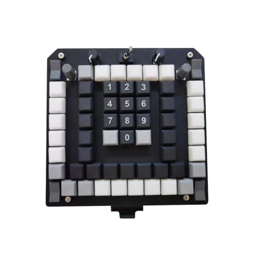 Helixsun Universal DCS Multifunction Display/Multifunction Panel Console With Tactile Joystick Switches, Compatible With JF-17/F18/F15-UFC/Apache-MPD