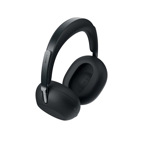 Sony 1000X THE COLLEXION Wireless Noise Cancelling Headphones, Black | Luxury Comfort with Curated Materials, HD NC Processor QN3, 12 Microphones, Mastered by Engineers, Up to 24 Hrs of Battery - color: Black