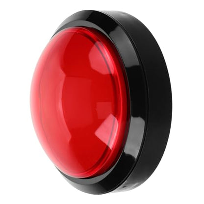 PRETYZOOM LED Game Machine Push Button Replacement Switch Dome Shaped Lighted Button for Vending and Arcade Games Design for Low Light Use Versatile Game