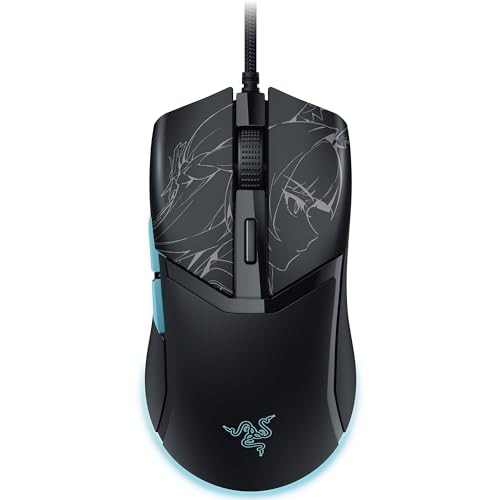 Razer Cobra Wired Gaming Mouse, 58g Lightweight, Zenless Zone Zero Edition | Gen-3 Optical Switches, Chroma RGB Lighting Underglow, 8500 DPI Optical Sensor, 100% PTFE Mouse Feet, Speedflex Cable - color: Zenless Zone Zero Edition
