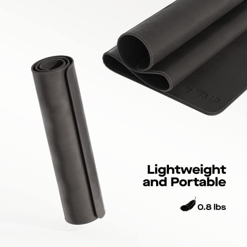 Mobile Pixels Desk Pad, Large PU Leather Desk Mat (Graphite Black) | Waterproof, Spill-Resistant, Non-Slip Base, Upscaled Stitched Large Extended PU Leather Protective Desk Mat, 31.5" x 15.75 - color: Graphite Black