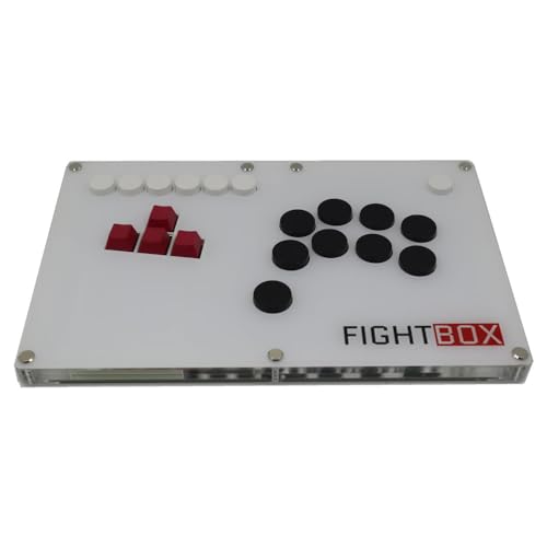 FightBox B7-PC Keyboard Button Leverless Arcade Fight Stick Game Controller Compatible With PC/PS3/Switch