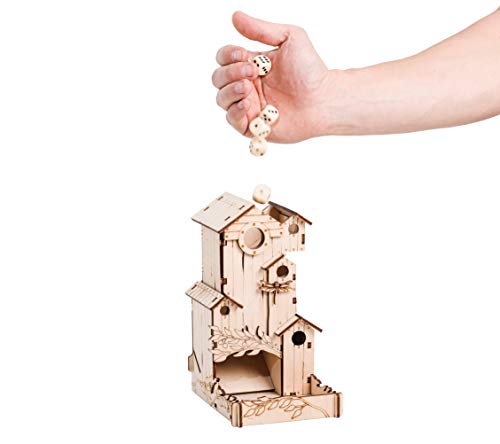 Dice Tower, Portable Dice Holder for Board Games, Accessories Upgrade