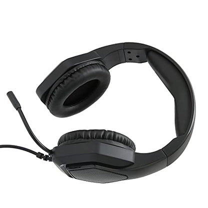 Gaming Headphones Noise Canceling RGB Lighting Surround Sound for PC Gaming and Console Users ABS 1 Pair