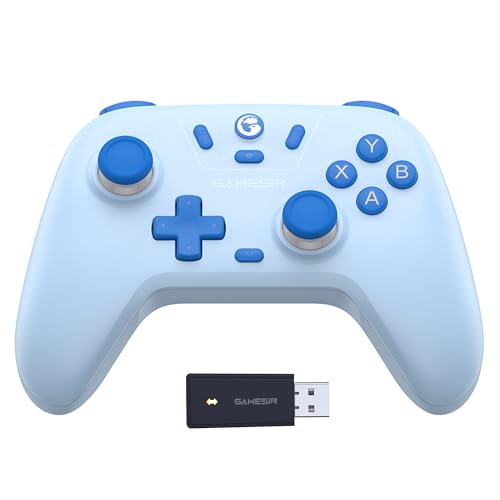 GameSir Nova Lite Wireless Controller for PC,Hall Effect Sticks & Trigger | Bluetooth Controller Gamepad with Hall Effect Trigger,Turbo,Rumble Vibration,Android, Switch & Steam Deck - color: Nova Lite(Blue)