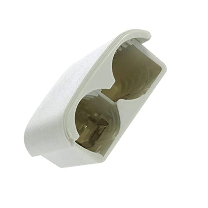 Replacement Battery Cover Compatible for 360 Wireless Controller AA Battery Case White