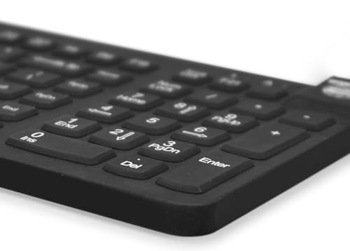 Man & Machine Really Cool Keyboard, Sealed Waterproof - Black - color: Black