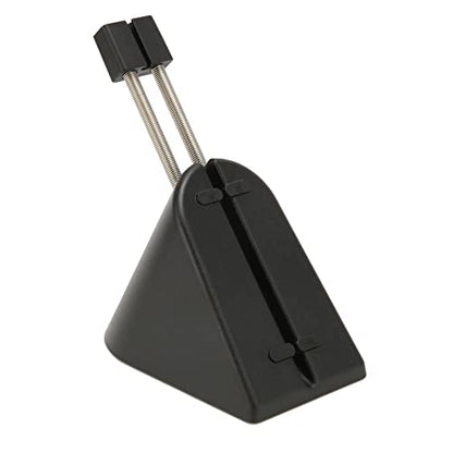 Mouse Cable Management Clip, Spring Arm Extends Up to 3 Inches, Flexible Rubber Clip Accommodates Various Sizes of Power Cords, with Non Slip Base Suitable for Professional e Sports Select(Black)
