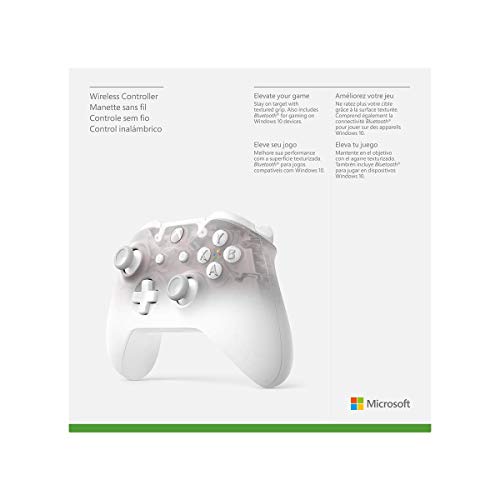 Xbox Wireless Controller - Phantom White Special Edition (Renewed)