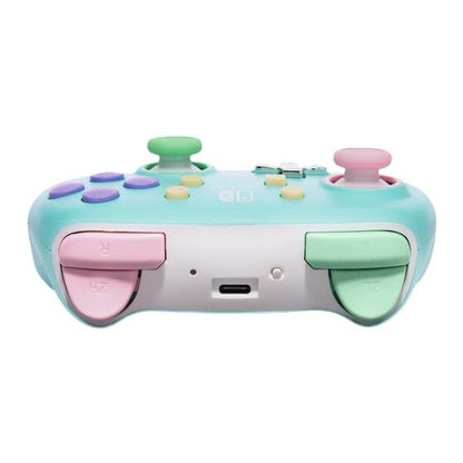 PowerA Nano Enhanced Wireless Controller for Nintendo Switch - Spring Dream, Compact, Smaller, Portable - color: Spring Dream