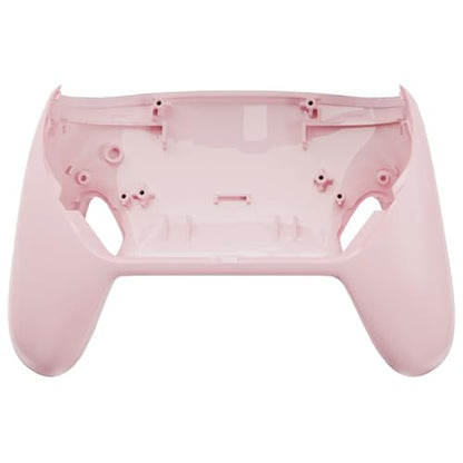 eXtremeRate Bottom Shell for Nintendo Switch 2 Pro, Cherry Blossoms Pink | Custom DIY Rear Back Plate Housing Replacement Cover Case for Nintendo Switch 2 Pro Controller - color: Cherry Blossoms Pink