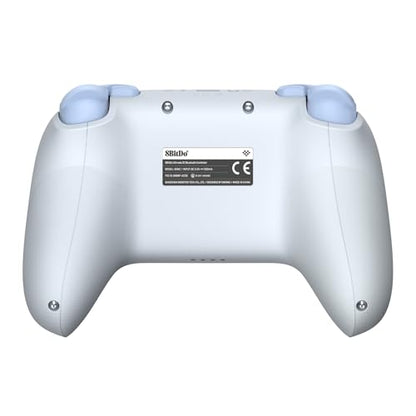 8BitDo Ultimate 2C Bluetooth Controller for Switch/Switch 2, Wireless Controller with 6-Axis Motion Control, Rumble Vibration, Refined D-Pad and Bumpers, and Hall Effect Joysticks (Blue) - color: Blue, style: Ultimate 2C