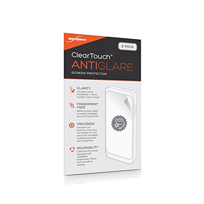 BoxWave Screen Protector Compatible with Hosyond 3.5 inch RPi Display (3.5 in) - ClearTouch Anti-Glare (2-Pack), Anti-Fingerprint Matte Film Skin