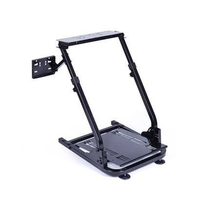 ZHSYMX Racing Wheel Stand Compatible with Logitech G920 G29 G27 G25 Gaming Cockpit Height Adjustable Foldable Gaming Racing Simulator
