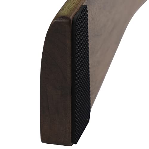 Ergonomic Wooden Wrist Rest Solid Wood Walnut for Keychron Q8 - color: Walnut Q8 Wrist Rest