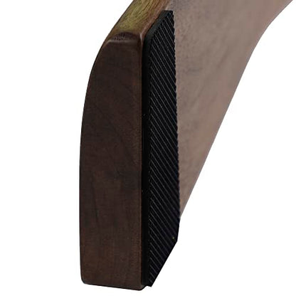 Ergonomic Wooden Wrist Rest Solid Wood Walnut for Keychron Q8 - color: Walnut Q8 Wrist Rest