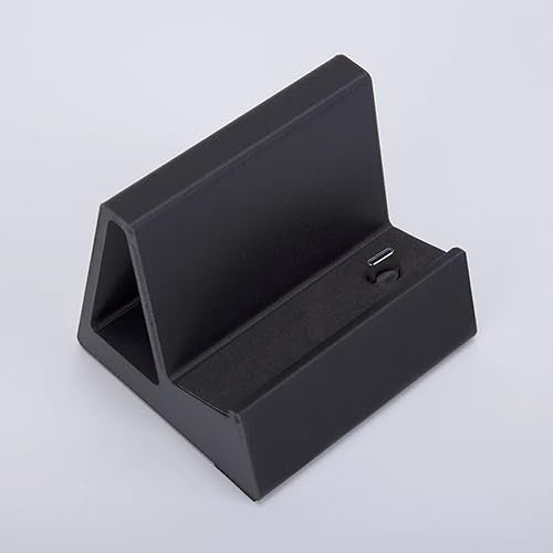Miyoo Mini Plus Charging Dock, 3D Printed Magnetic Charging Dock for Miyoo Mini Plus Game Retro Console Handheld Miyoomini+ Charging Base Magnet Stand (Black)