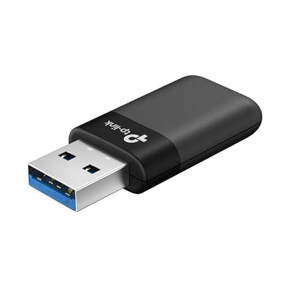 TP-Link Archer TX50U AX3000 Wi-Fi 6 USB Wi-Fi Adapter for Desktop PC, Fast & Stable Dual Band Wireless Network Adapter, USB 3.0, Plug and Play, MU-MIMO|OFDMA|WPA3, Compatible with Windows 11/10 - style: AX3000, WiFi 6