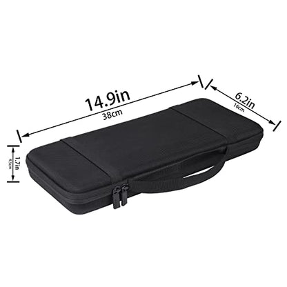 co2CREA Hard Travel Case for Razer Huntsman Tournament TKL Keyboard | Tenkeyless Gaming Keyboard Compatibility, Travel Protective Storage Bag - size: for TKL Keyboard
