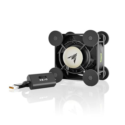 AC Infinity MULTIFAN Mini, Compact 40mm x 20mm USB Fan, UL-Certified | For VR Gear, Aquarium, Roku, Router, Raspberry Pi, Cosplay, Helmet Cooling Ventilation - size: Mini